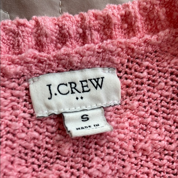 J. Crew Pink V-Neck Sweater for Women Size S - Picture 3 of 4